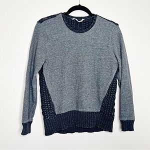 Athleta Madera Chunky Knit Merino Wool Gray Sweater Size XXS Women’s